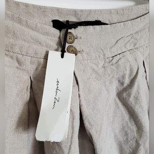 Urban Zen Fold Over Pleated Pant NWT
